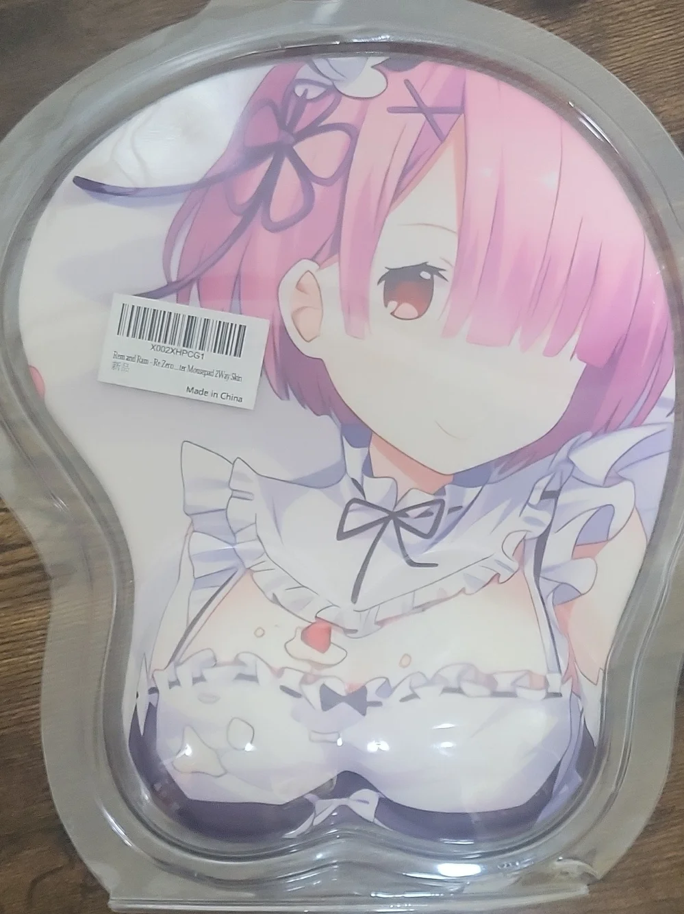 Anime Character Wrist Rest - Pink Hair